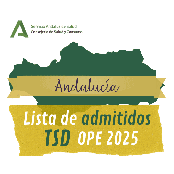 Oposiciones TSD SAS 2025: Lista de admitidos