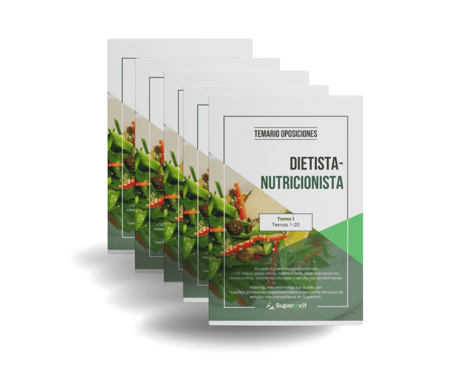 temario completo oposiciones dietista-nutricionista