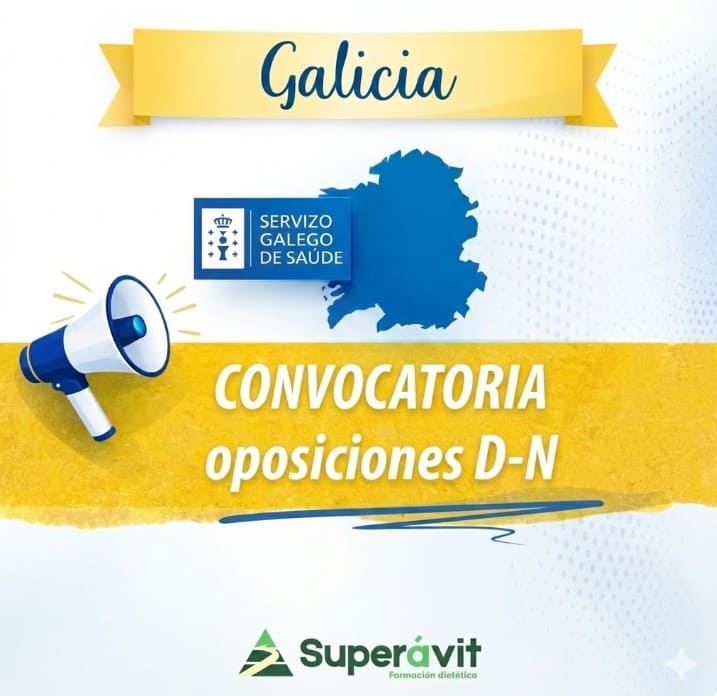 CONVOCATORIA OPOSICIONES NUTRICIONISTA SERGAS